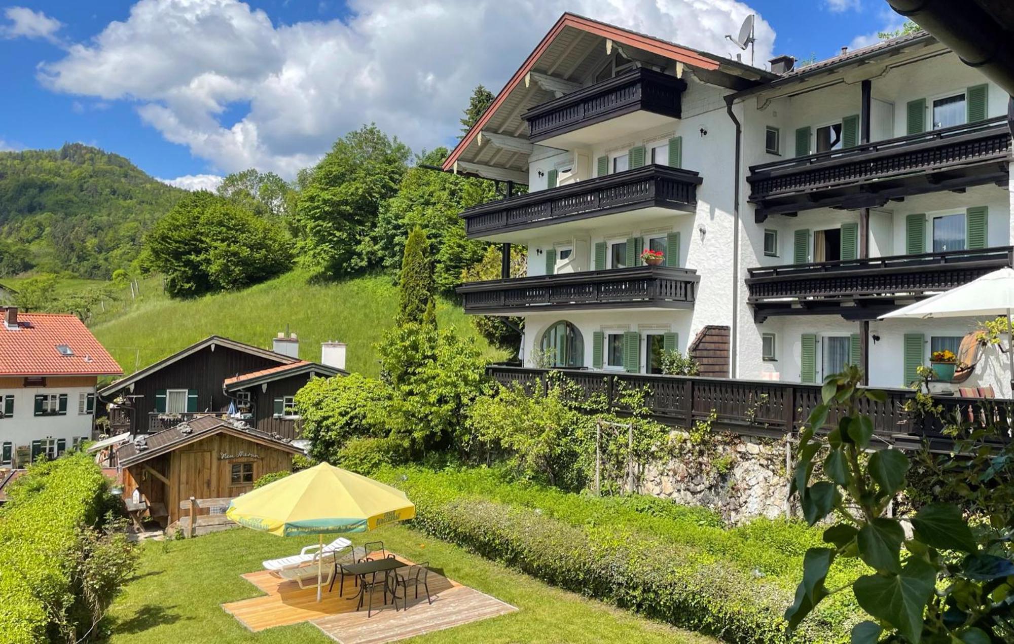 Hotel Restaurant Neu Meran Bad Reichenhall Exterior foto